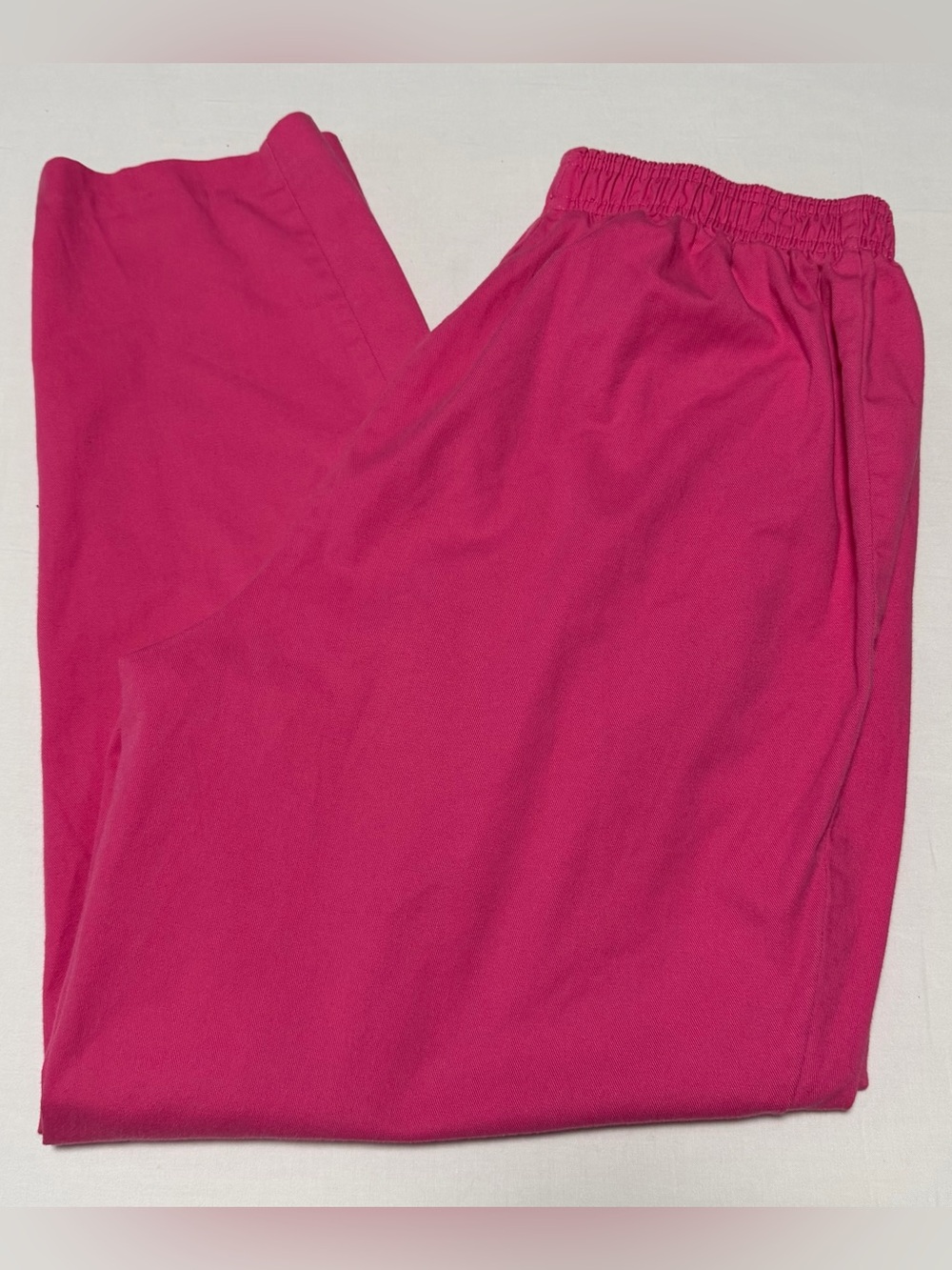 Vintage 90s Cabin Creek Union Made Pink Pull On Pants 16W
